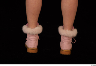 Cayla Lyons foot pink winter shoes 0005.jpg